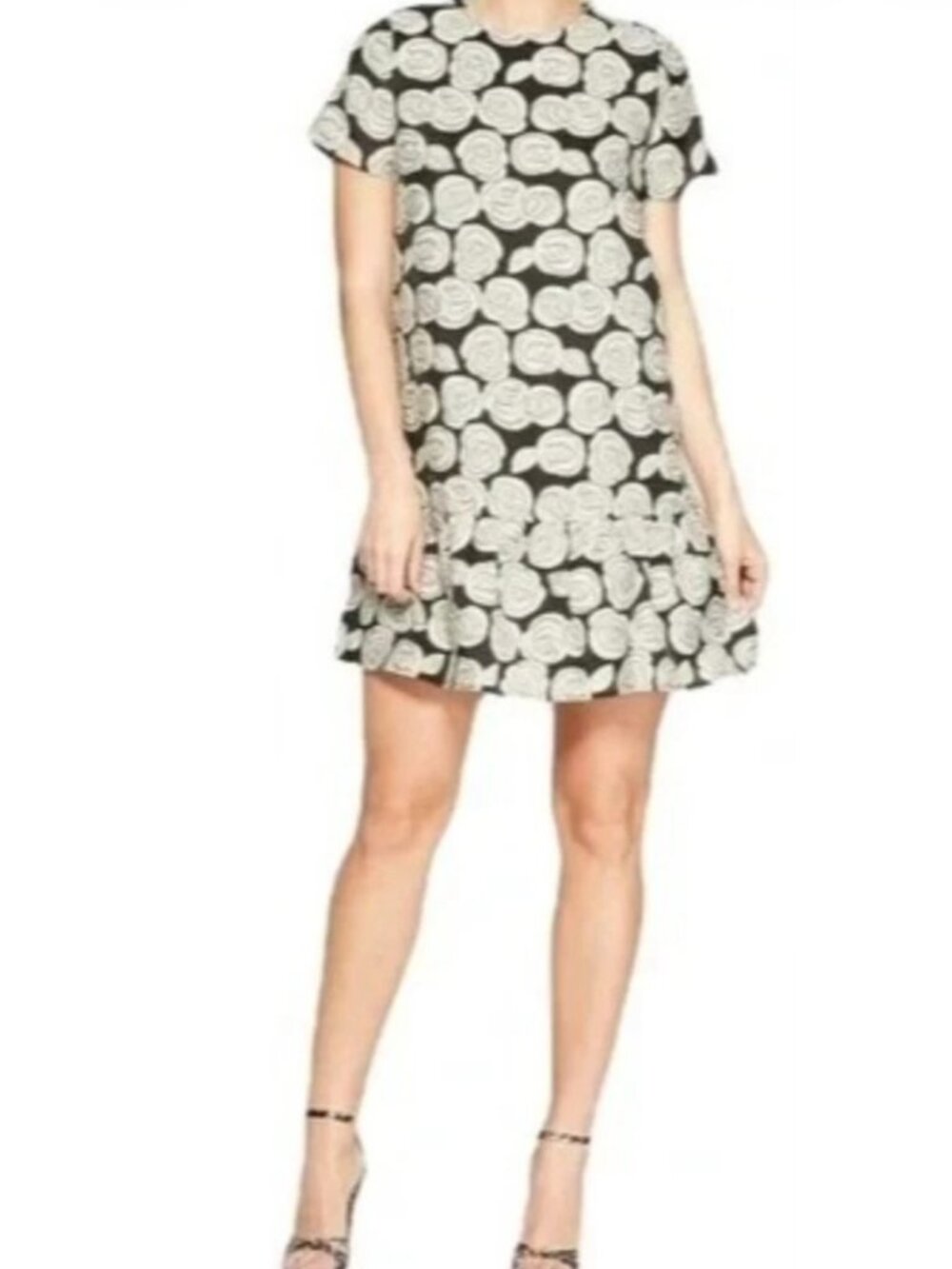 WHO WHAT WEAR BROCADE DRESS NWOT SIZE MEDIUM